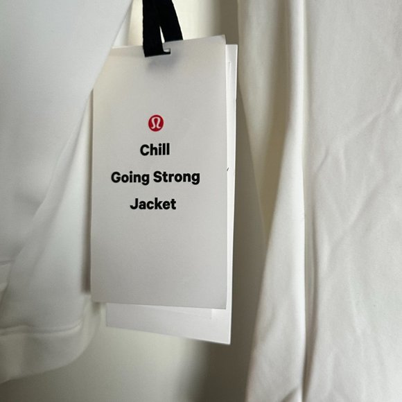 lululemon athletica Chill Going Strong White Jacket - Picture 3 of 8